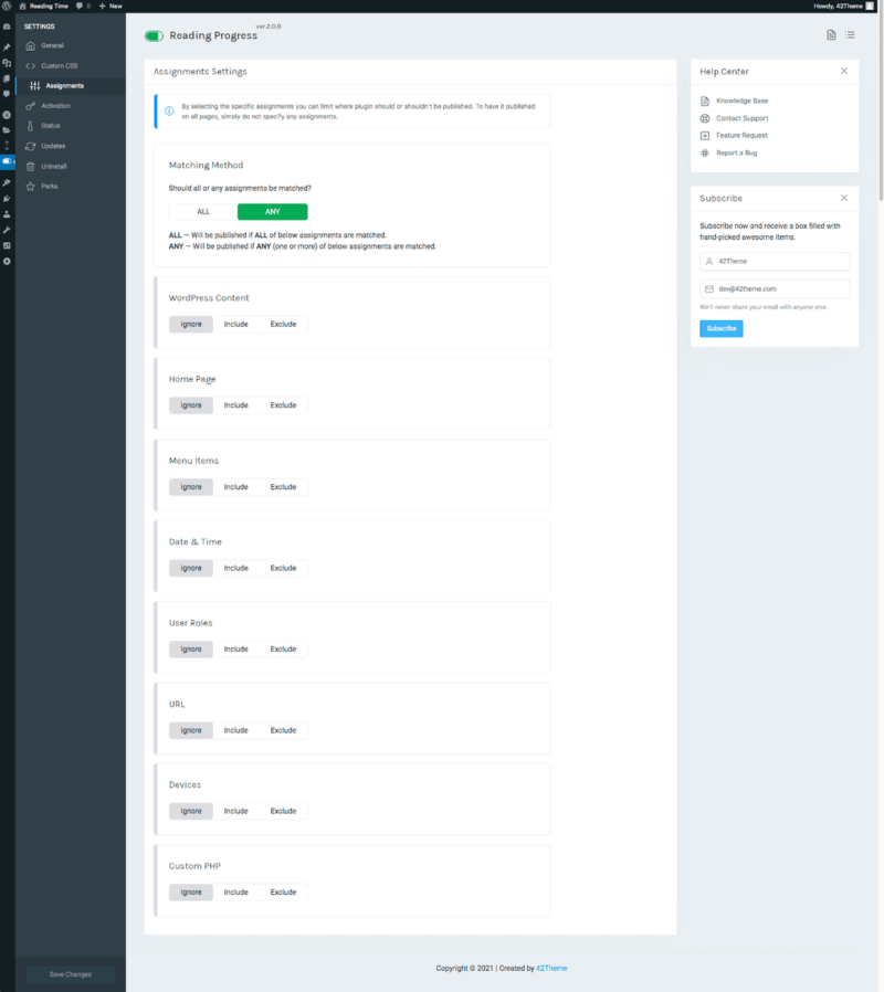 افزونه Reading Time — Reading Progress Bar for WordPress - افزونه نوار ...
